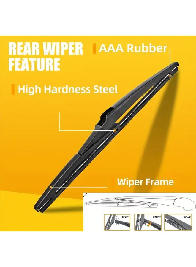 Land Rover Discovery Sport 2015 2020 Front Rear Wiper Blade Set 26 20 12 Inch - Image 4